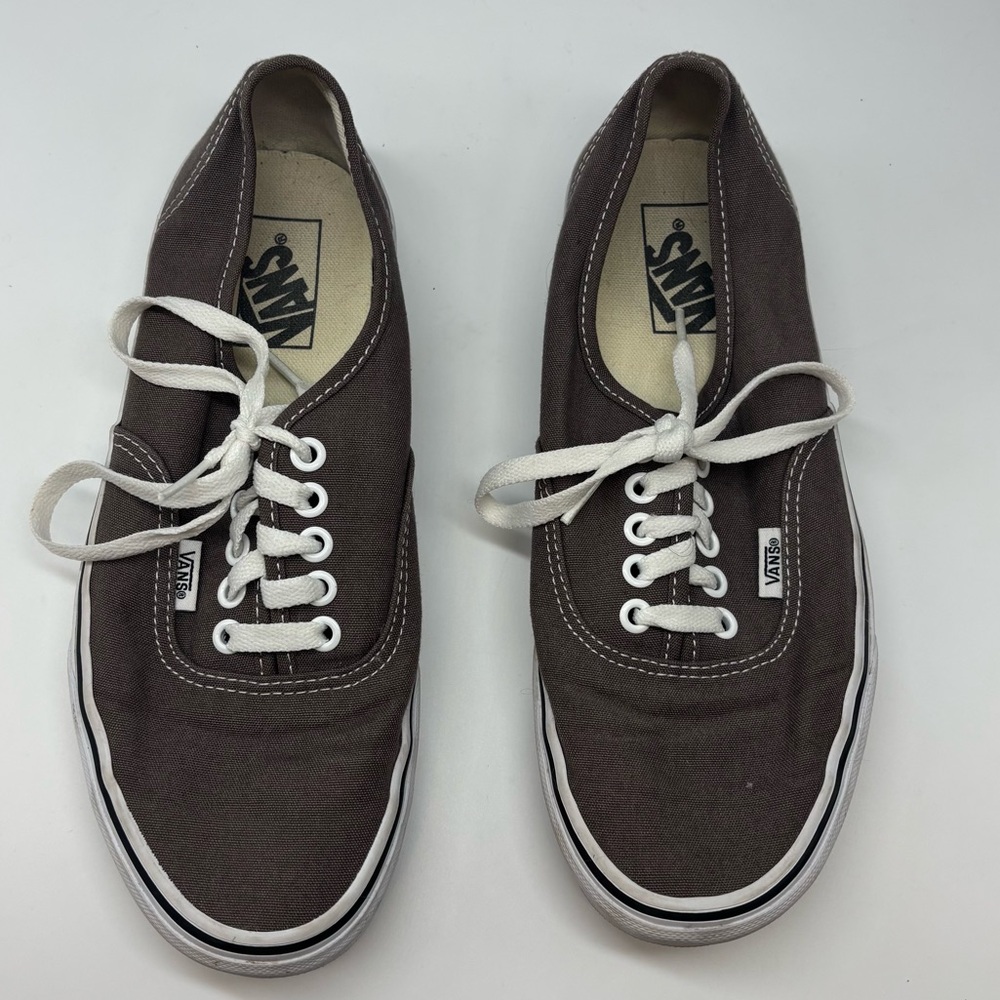 Brown Vans lace up women’s size 9 men’s size 7.5